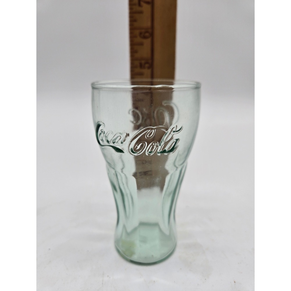 VTG Mini Coca-Cola Glass 3" Tall 75 ml / 2½ Ounce‎ Capacity Coke Collectible